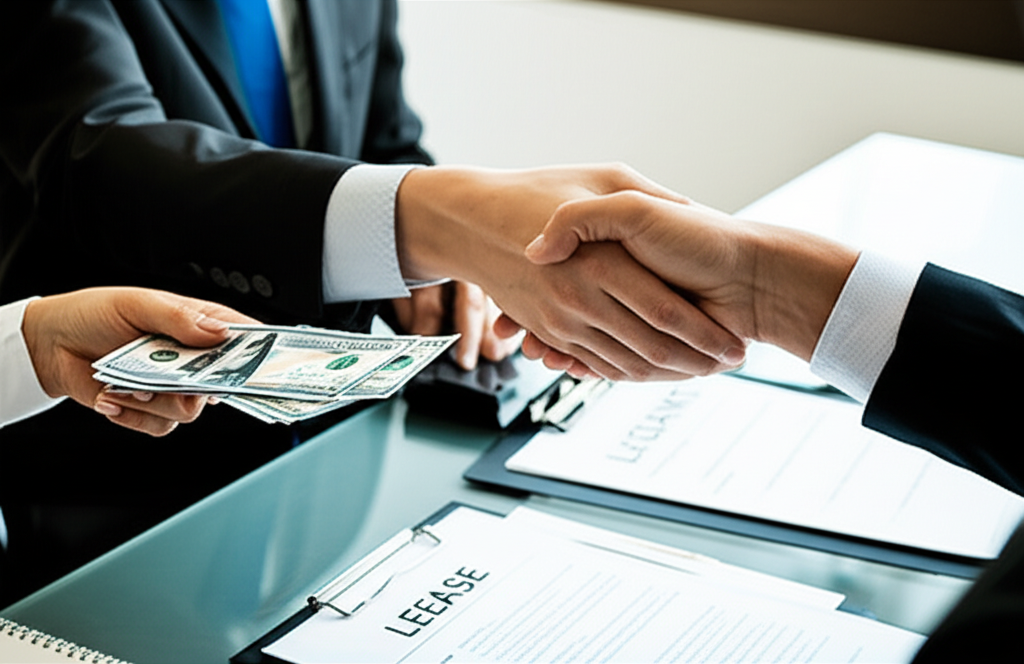 Property owner receiving guaranteed market rate rent payment
